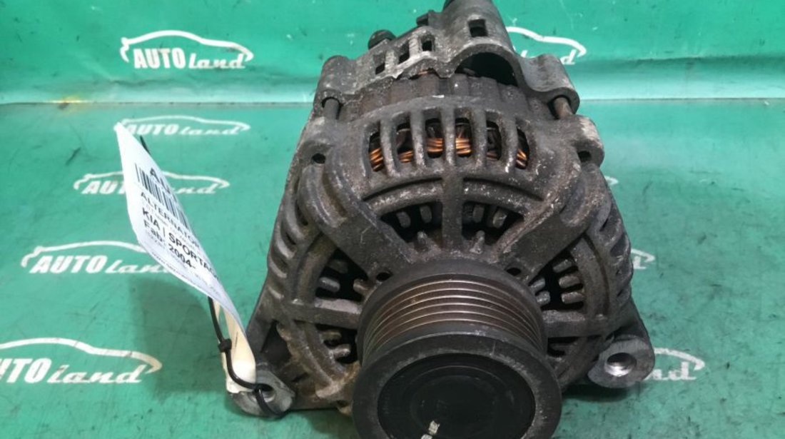 Alternator 3730027012 2.0 Diesel cu Vacuum in Spate Kia SPORTAGE JE 2004