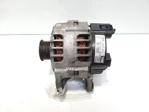 Alternator 70A Valeo, cod 03D903025H, Skoda, 1.2 benz, BZG (pr:110747)