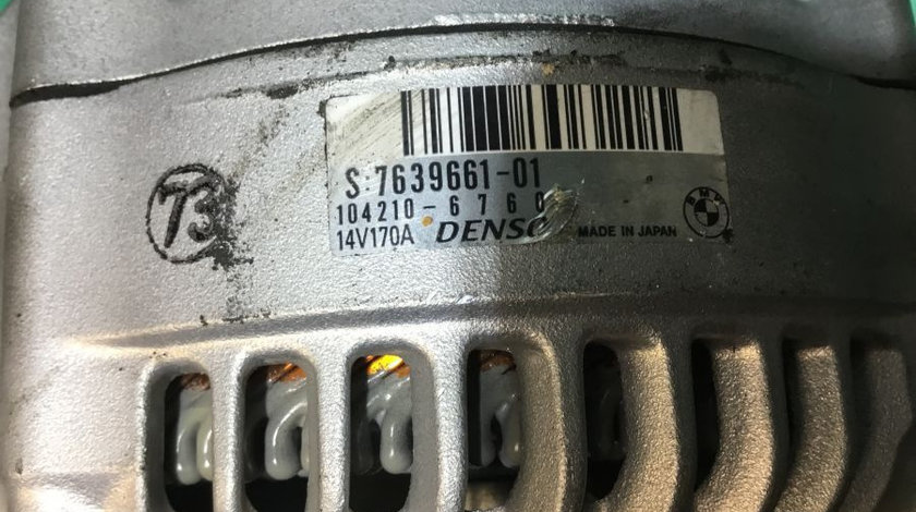 Alternator 7639661 Bmw130, 170 Amp BMW 1 E81,E87 2004