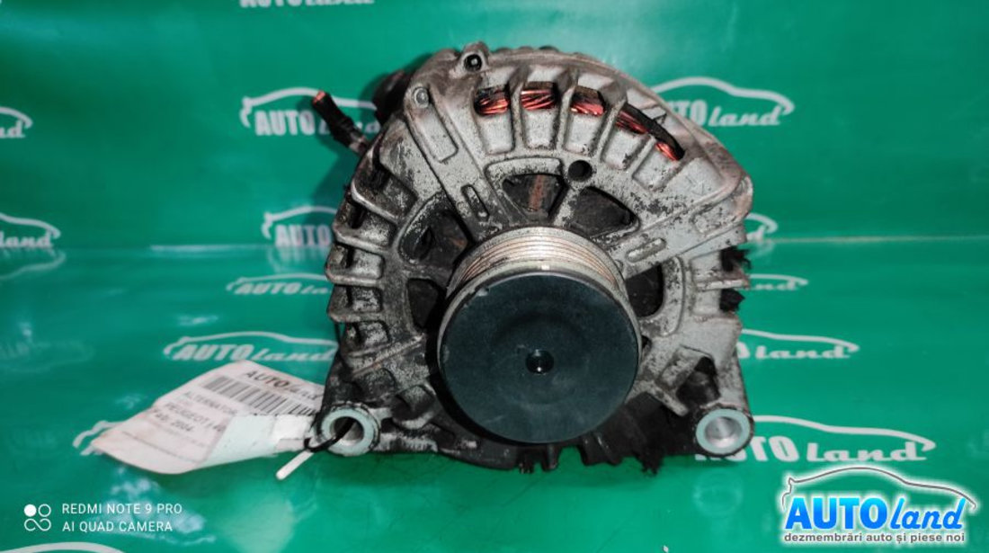 Alternator 9661544880 2.0 HDI Peugeot 407 6D 2004