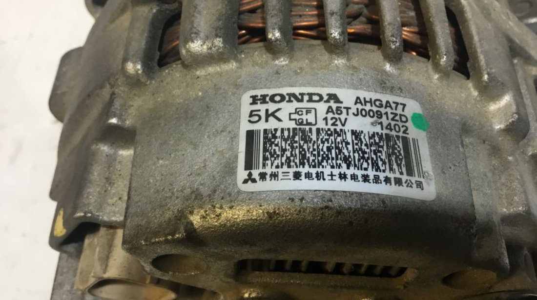 Alternator A5tj0091zd 1.2 B Honda JAZZ II GD 2002