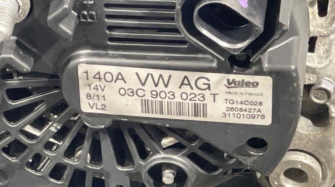 ALTERNATOR AUDI A1 A1 1.4 TFSI - (2010 2014)