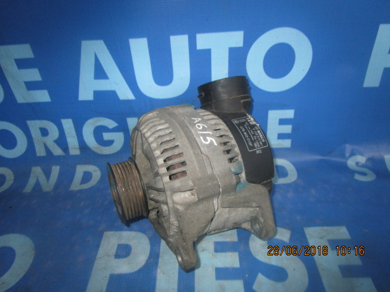 Alternator Audi A4 2.5tdi Quattro;Bosch 078903016/140A.