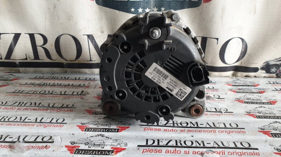 Alternator Audi A6 C7 2.0 TDI 190 cai motor CNHA cod piesa : 04L903017C