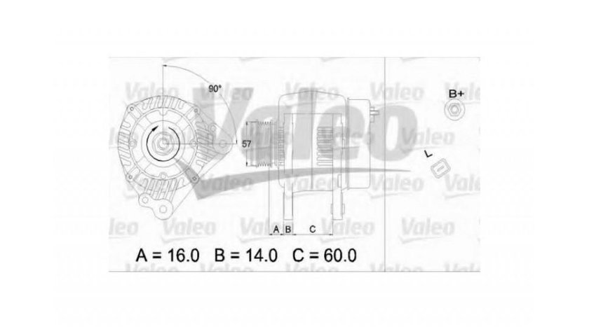 Alternator Audi AUDI A4 Avant (8E5, B6) 2001-2004 #2 010550