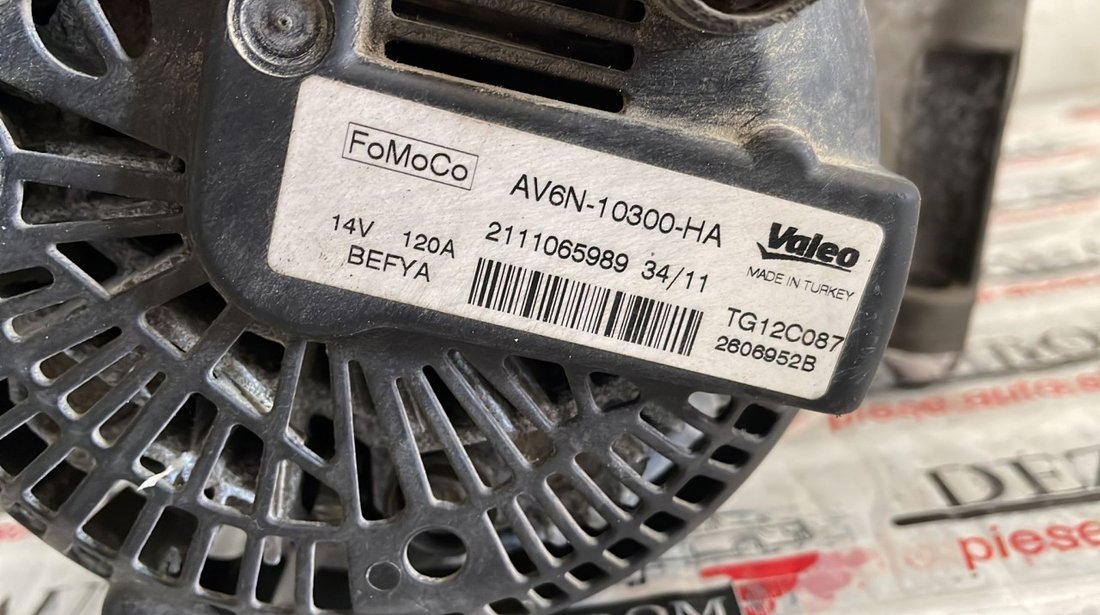 Alternator FORD Mondeo Mk4 Hatchback (BA7) 1.6 Ti 120 cai cod: 2606952B