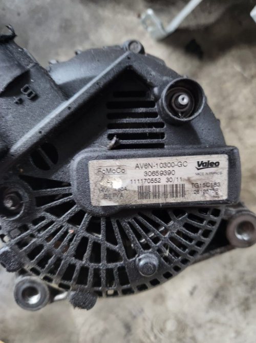 Alternator Mazda 3 1.6 D ,2009 2010 2011 2012 2013,cod AV6N-10300-GC