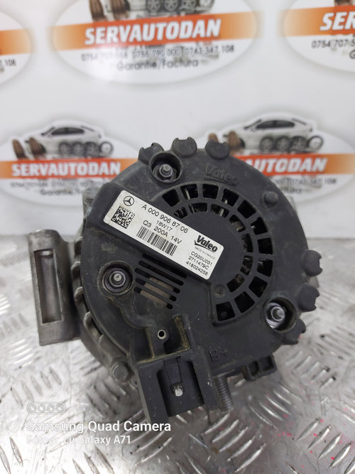 Alternator Mercedes-Benz GLE 350 3.0 Benzina 2018, A0009068706 / 200AMP