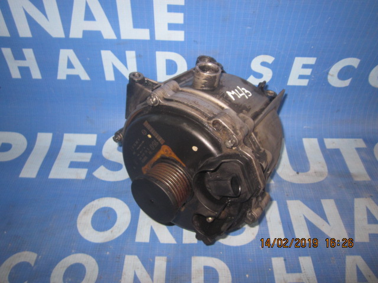 Alternator Mercedes M400 W163 4.0cdi (raciere cu apa); A6281540103