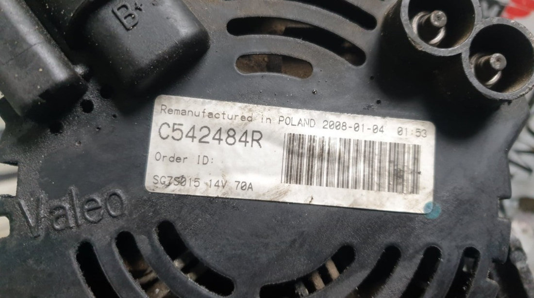 Alternator original Peugeot Bipper 1.4i 73cp cod piesa : 437355