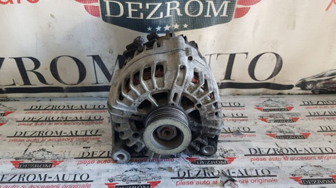 Alternator original Valeo 180A BMW seria 1 E87 118d 2.0 143 CP cod 7802261