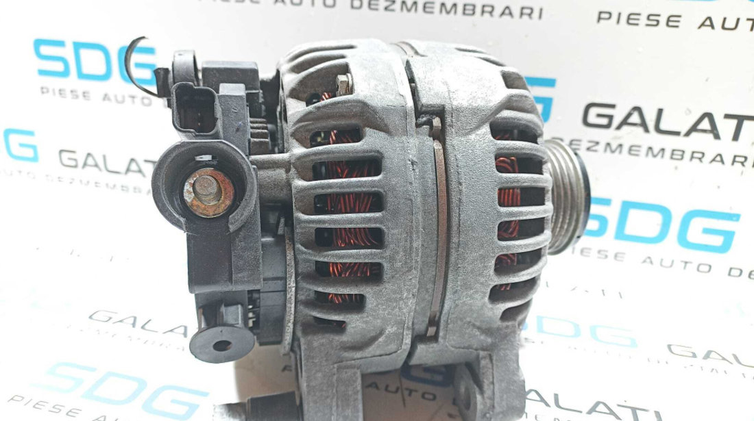 Alternator Peugeot 206 1.4 1.6 HDI 1998 - 2012 Cod 9646321880 [X3713]