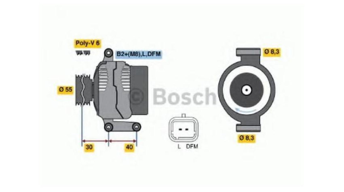 Alternator Renault GRAND SCENIC II (JM0/1_) 2004-2016 #2 0124415007