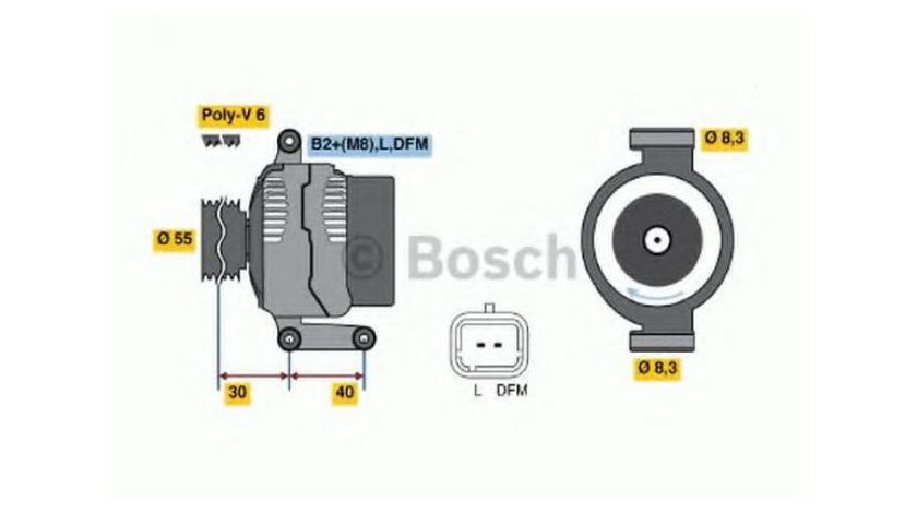 Alternator Renault MEGANE I (BA0/1_) 1995-2004 #2 0124415007