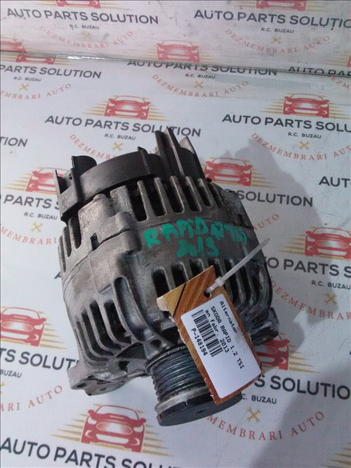 Alternator SKODA RAPID 1.2 TSI an fabr. 2013