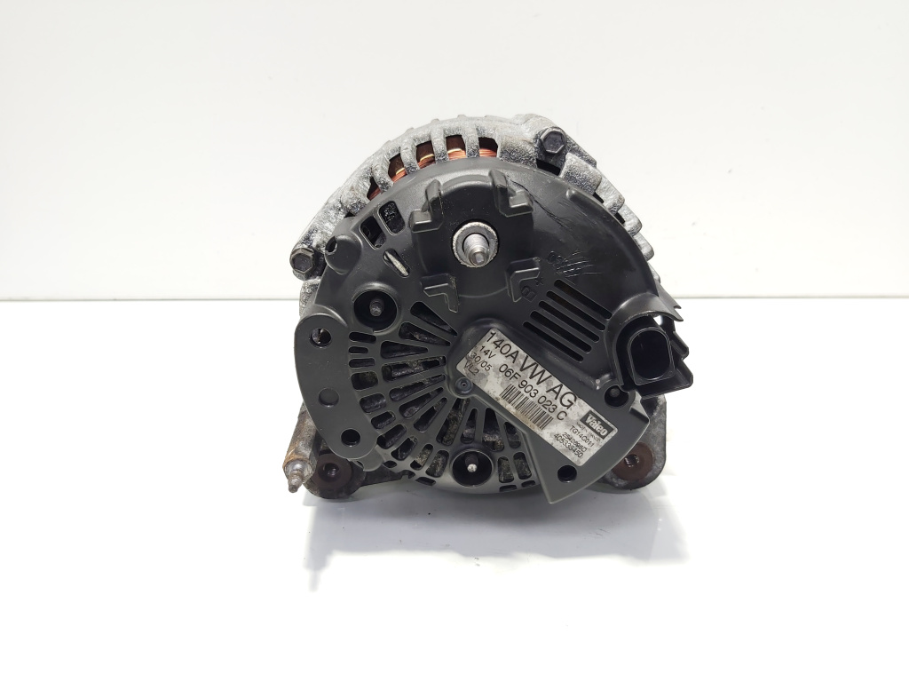 Alternator Valeo 140A, cod 06F903023C, Audi A3 Sportback (8PA), 1.6 benz, BSE (idi:624381)