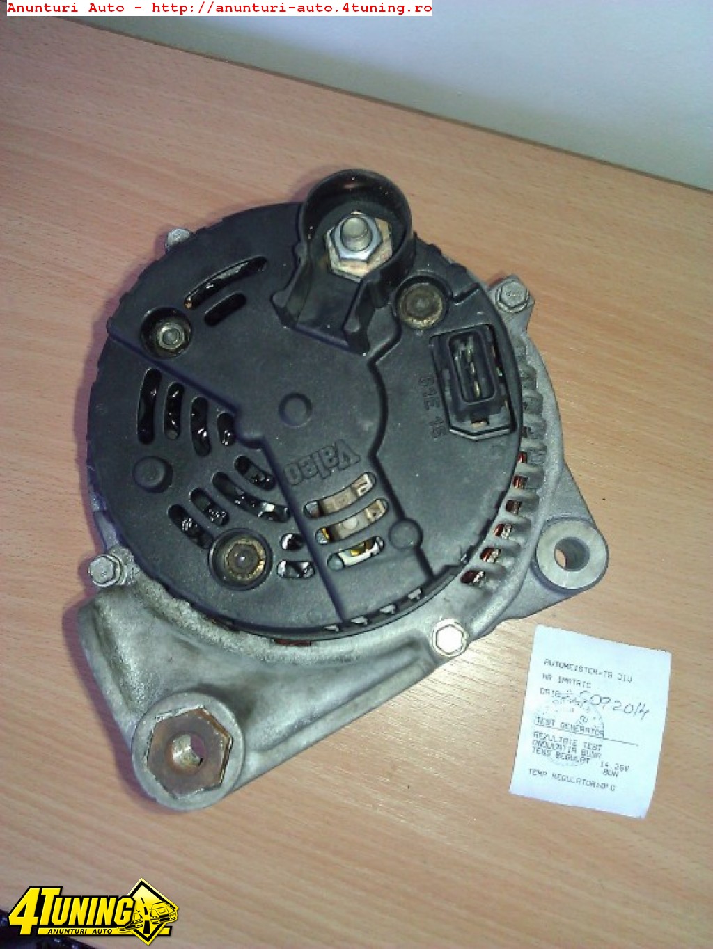 Alternator Valeo bmw e46 320D 136 CP 120 amperi #132804