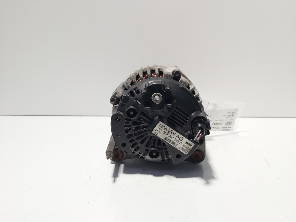 Alternator Valeo, cod 06F903023P, Audi A4 Avant (8K5, B8), 2.0 TDI, CAG (idi:673692)