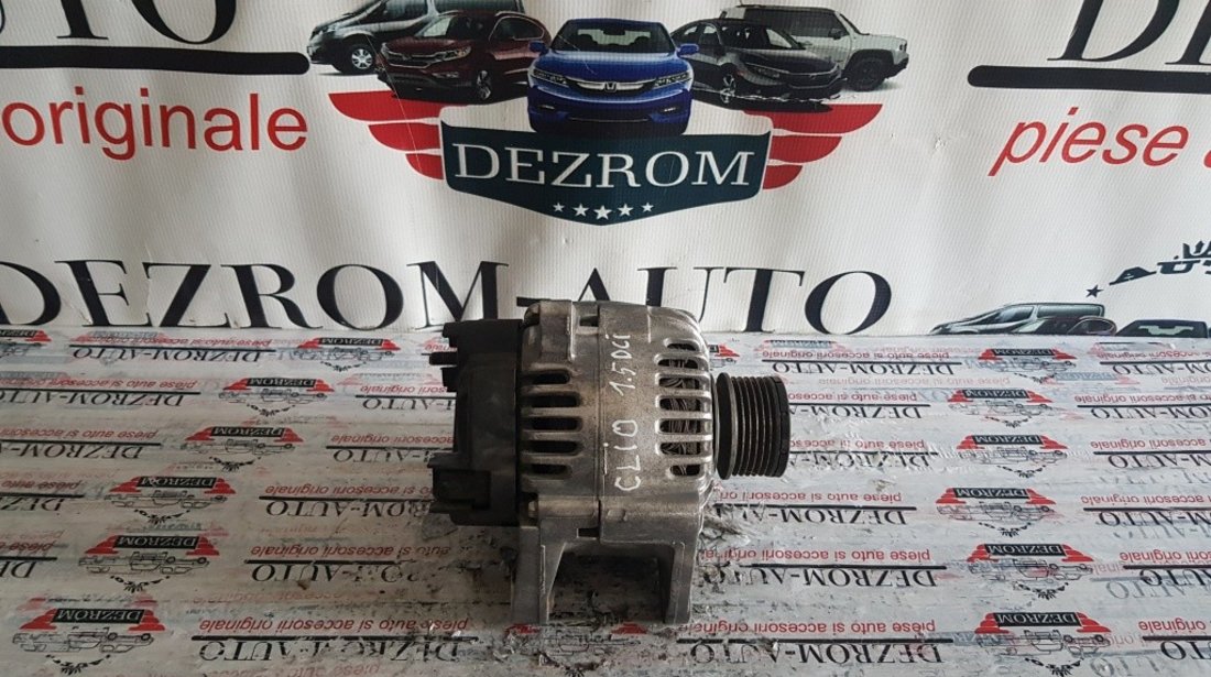 Alternator Valeo original 110A Dacia Sandero 1.5DCi 65 / 68 / 75 / 86 / 88cp 8200386806