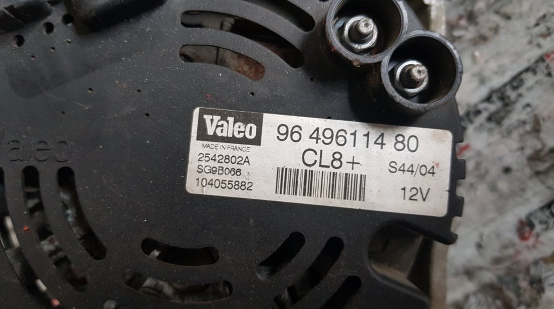 Alternator Valeo original 150A Peugeot 207 1.6HDi 112cp 9678048880