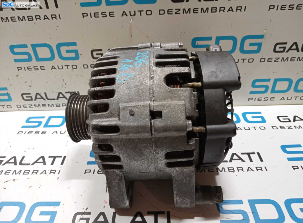 Alternator Valeo Peugeot 407 1.4 D 2004 - 2010 Cod 9646476280 2542704A [M6956]