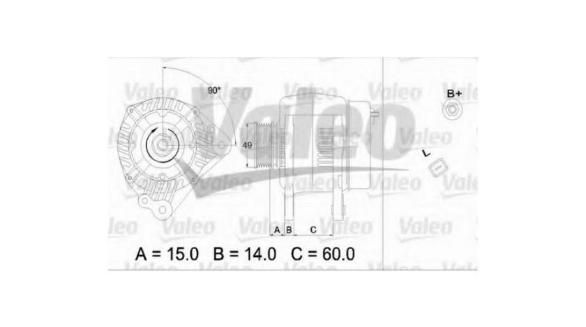 Alternator Volkswagen VW POLO (9N_) 2001-2012 #2 011505