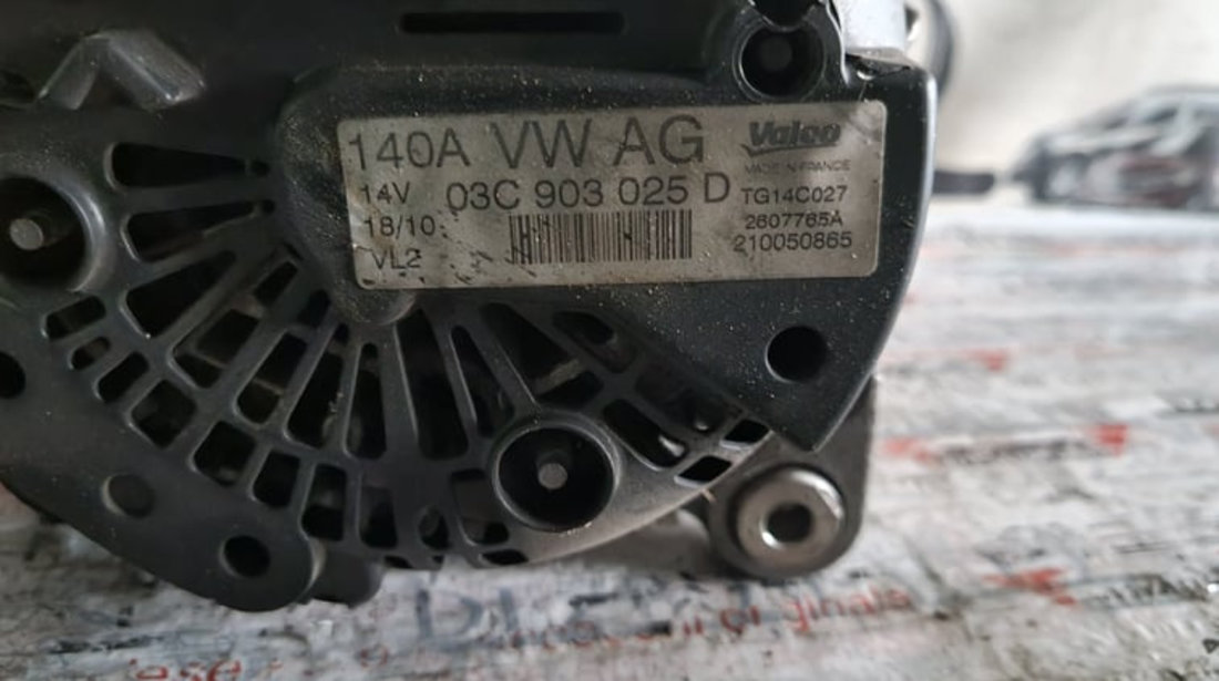 Alternator VW Tiguan I (5N) 1.4 TSI 122cp cod piesa : 03C903025D
