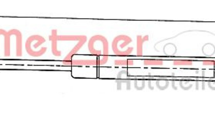 Amortizor portbagaj BMW Seria 7 (E38) (1994 - 2001) METZGER 2110334 piesa NOUA