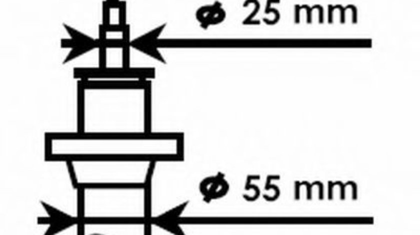 Amortizor VW GOLF V Variant (1K5) (2007 - 2009) KYB 335808 piesa NOUA