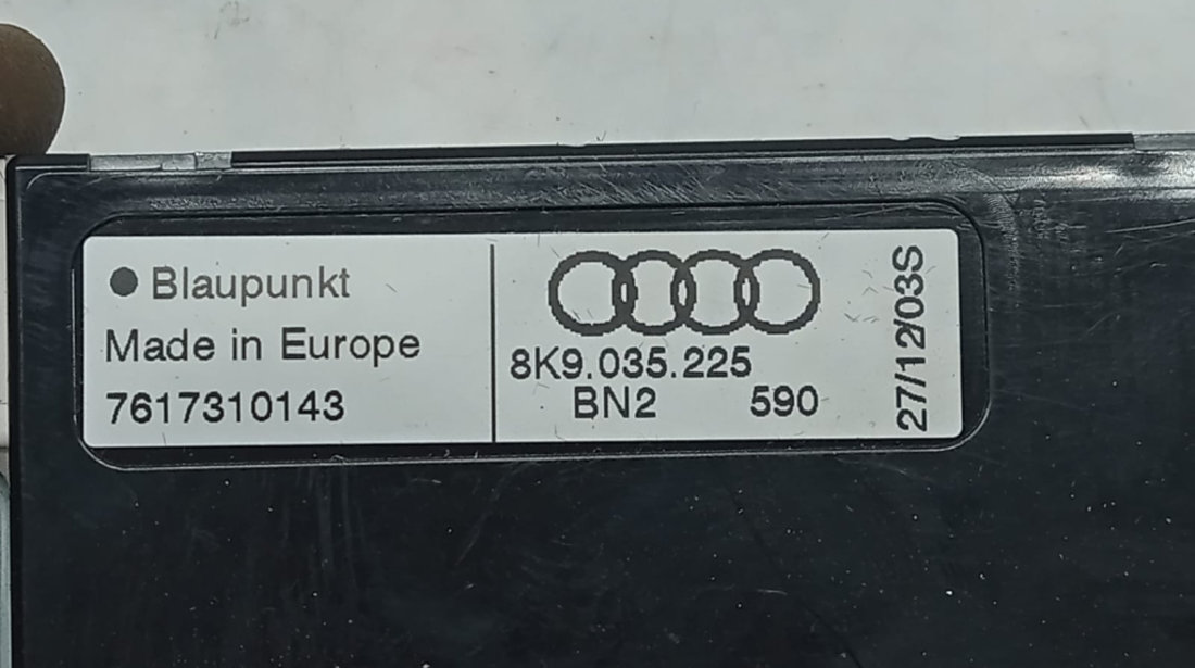 Amplificator antena 8k9035225 Audi A4 B8/8K [facelift] [2011 - 2016] 2.0 tdi CJCA