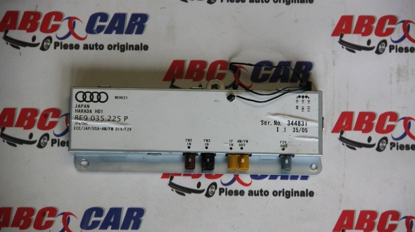 Amplificator antena Audi A4 B7 8E cod: 8E9035225P model 2006