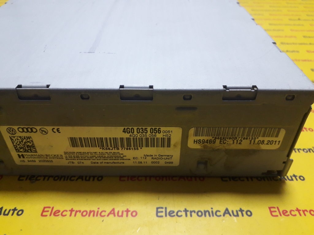 Amplificator Audi 4G0035056