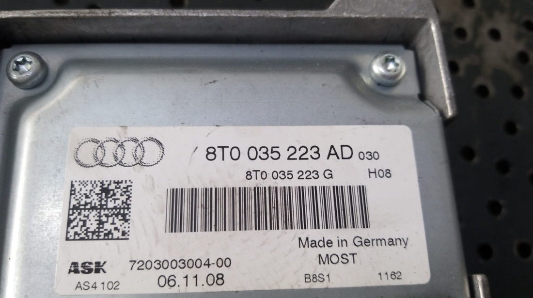 Amplificator audio audi a4 b8 8k 8t0035223ad 8t0035223g 720300300400