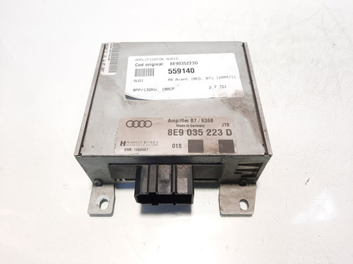 Amplificator audio, cod 8E9035223D, Audi A4 (8EC, B7) (idi:559140)