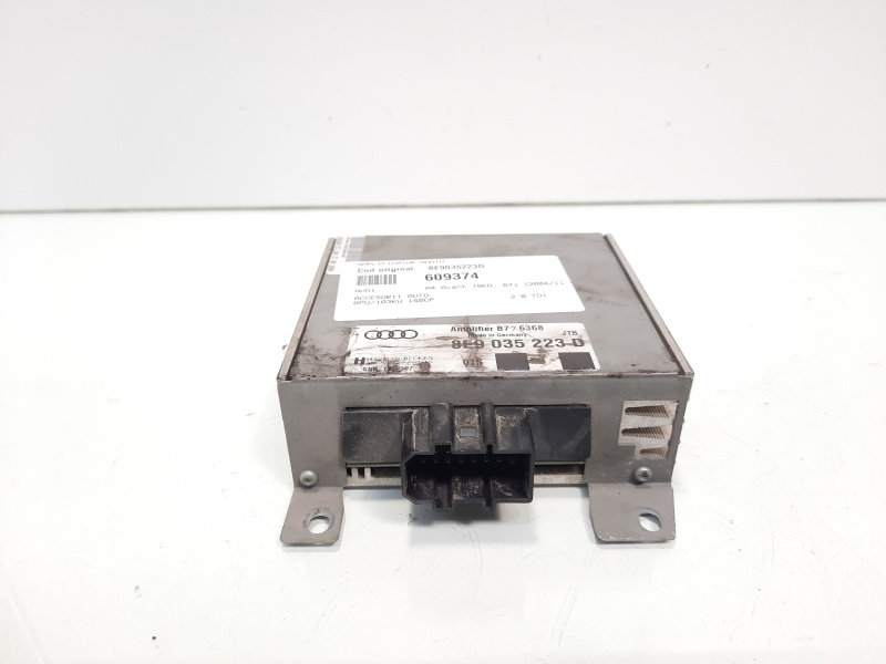 Amplificator audio, cod 8E9035223D, Audi A4 Cabriolet (8H7) (idi:609374)