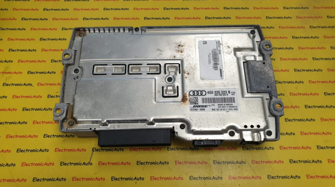 Amplificator Bose Audi A6 C7 Audi A7 Audi A8 4H 4G0035223b