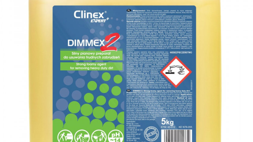 Șampon Concentrat Dimmex2 Clinex Expert+ 5L 40-012