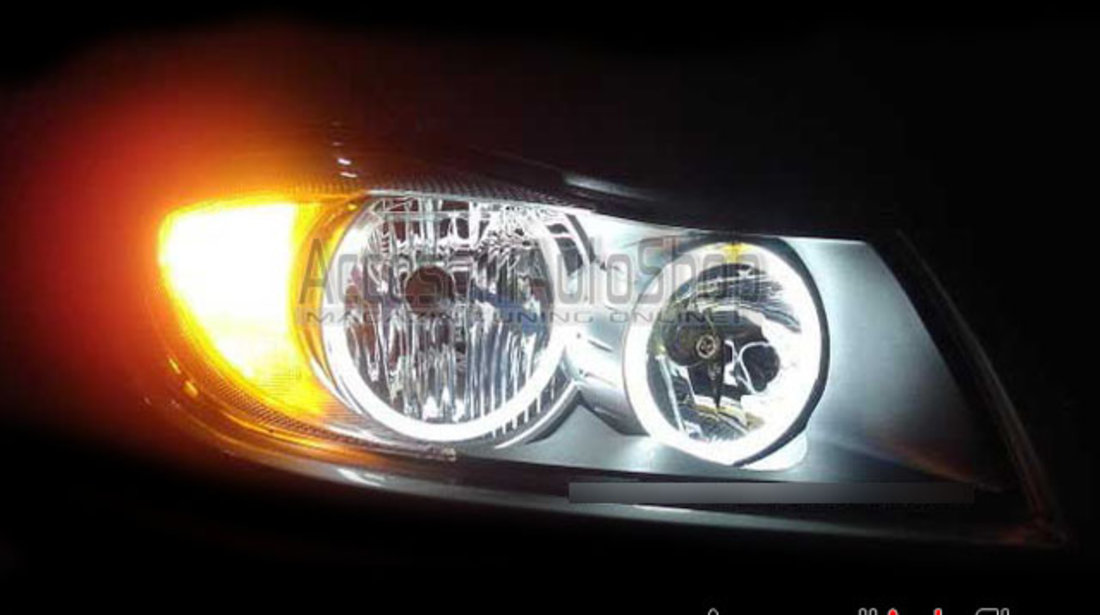 Angel Eyes LED BMW E90 E91 Fara Lupa #1083125
