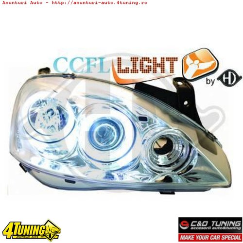 ANGEL EYES OPEL CORSA C - FARURI ANGEL EYES OPEL CORSA C CU CCFL