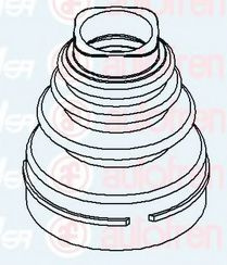 Ansamblu burduf, articulatie planetara CITROEN C5 II (RC) (2004 - 2016) AUTOFREN SEINSA D8526 piesa NOUA