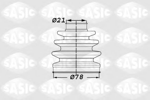 Ansamblu burduf, articulatie planetara FORD FOCUS II (DA) (2004 - 2012) SASIC 1906013 piesa NOUA