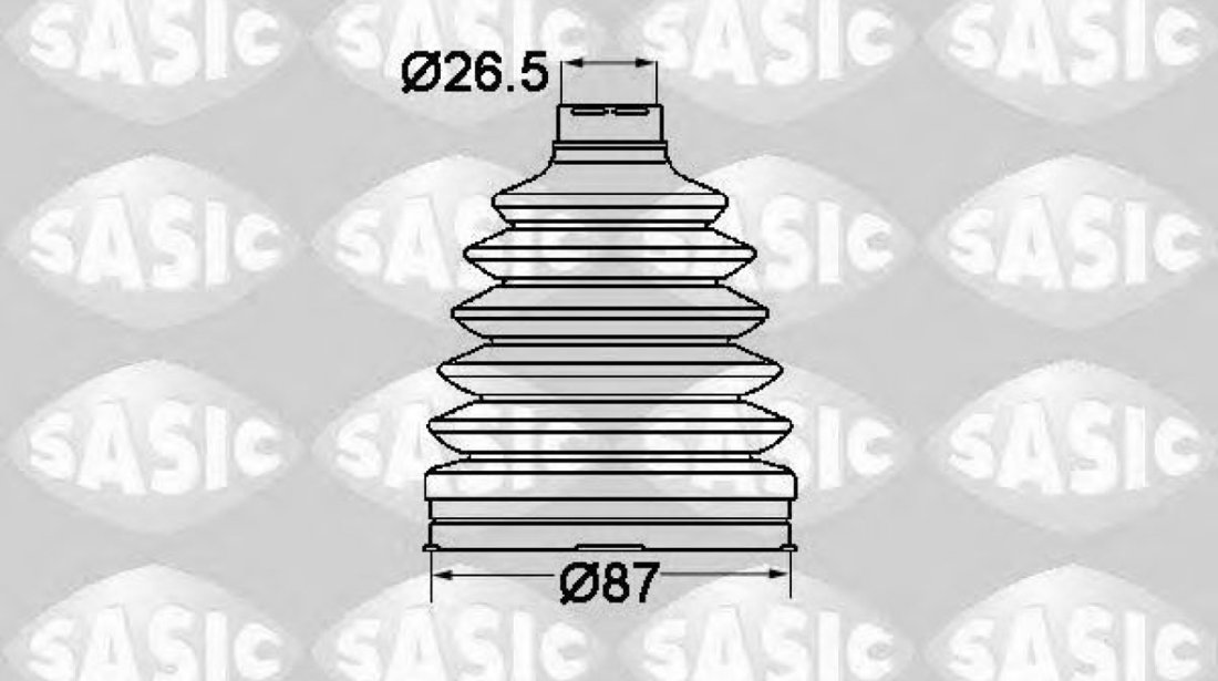 Ansamblu burduf, articulatie planetara RENAULT LAGUNA III (BT0/1) (2007 - 2016) SASIC 1904020 piesa NOUA