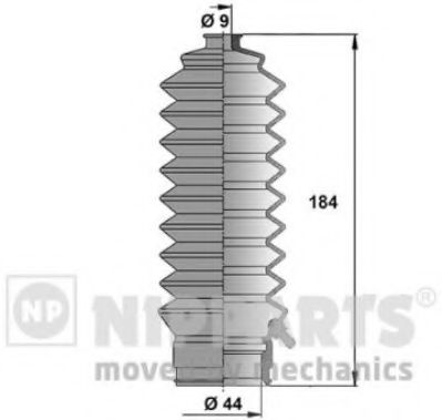 Ansamblu burduf, directie HONDA CR-V I (RD) (1995 - 2002) NIPPARTS J2854000 piesa NOUA