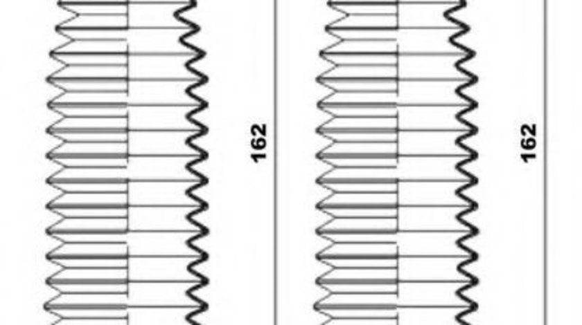 Ansamblu burduf, directie MINI MINI (R50, R53) (2001 - 2006) MOOG K150224 piesa NOUA