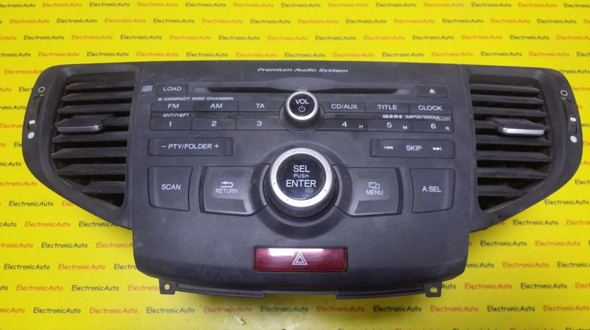 Ansamblu Radio CD Honda Accord VIII, 39100TL0G200, CQEH1770AJ