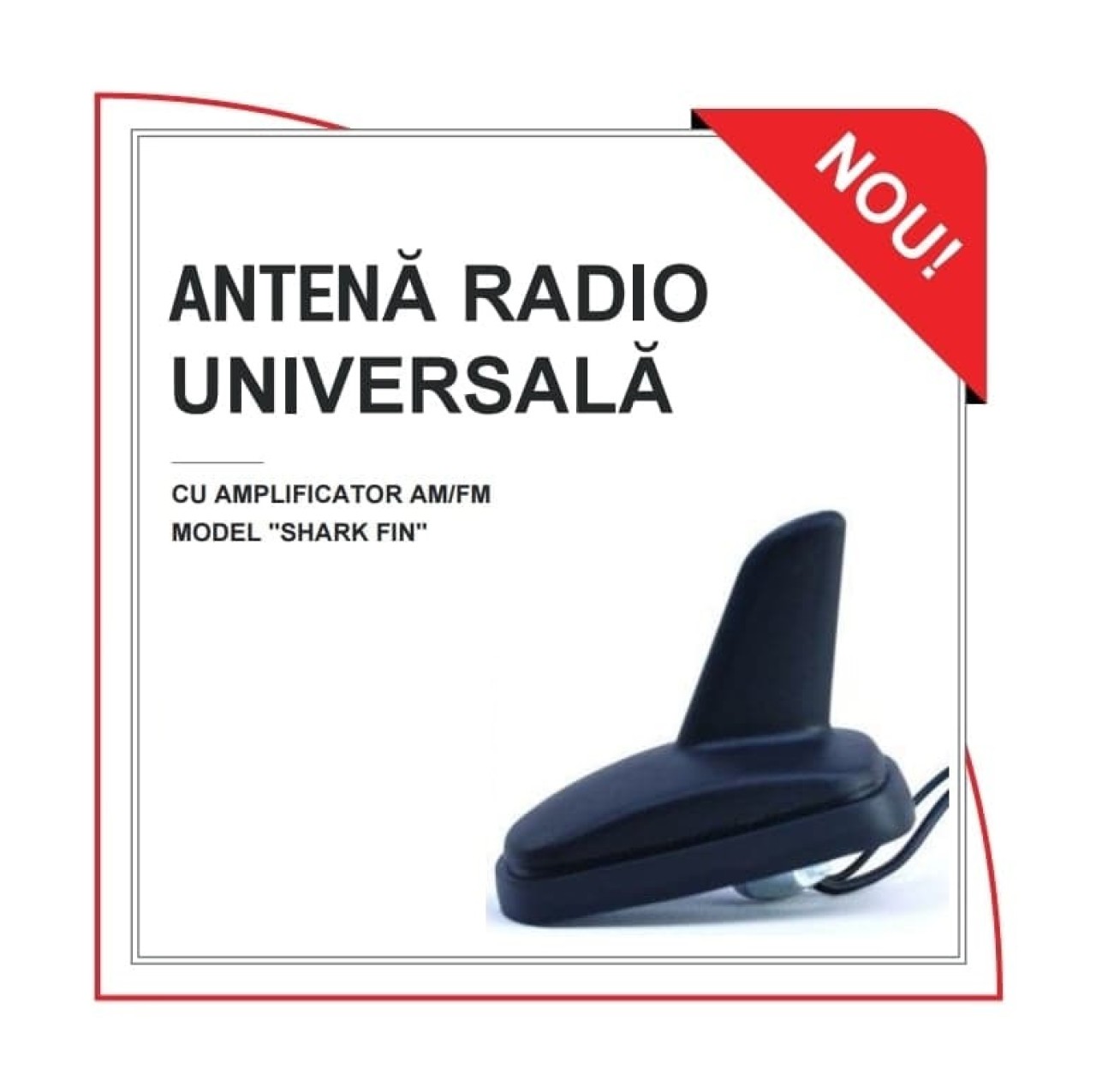 Antena Radio Universala Model SHARK Coada De Rechin Connects2 CT27UV25  #41832644