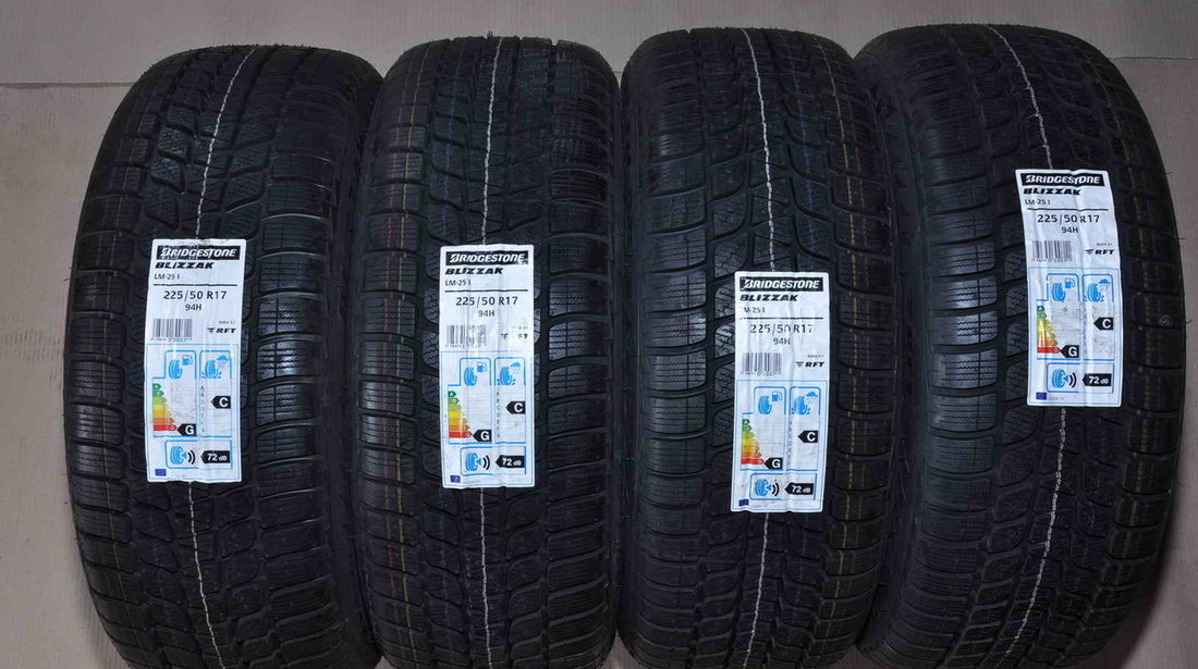 Anvelope Iarna Noi 17" Bridgestone 225/50 R17 RunFlat #37552446