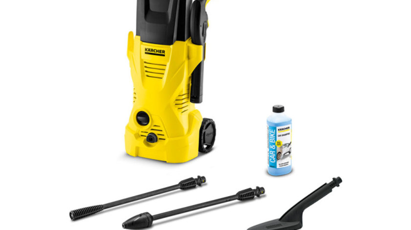 Aparat De Spalat Cu Presiune K 2 Car Cu Set Curatare Auto Inclus 110 Bar 360 L/h Karcher 1.673-228.0