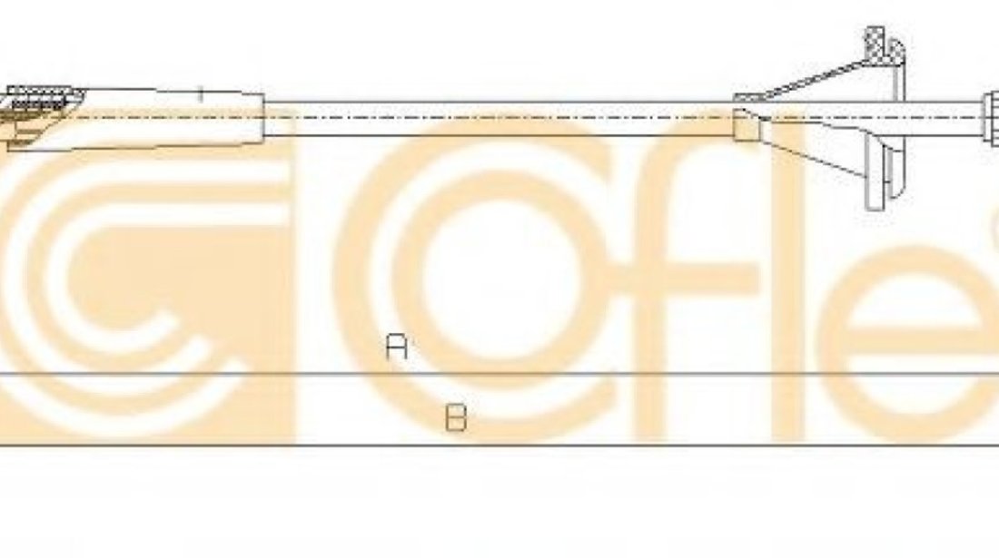 Arbore tahometru FIAT DUCATO Panorama (280) (1982 - 1990) COFLE S07123 piesa NOUA