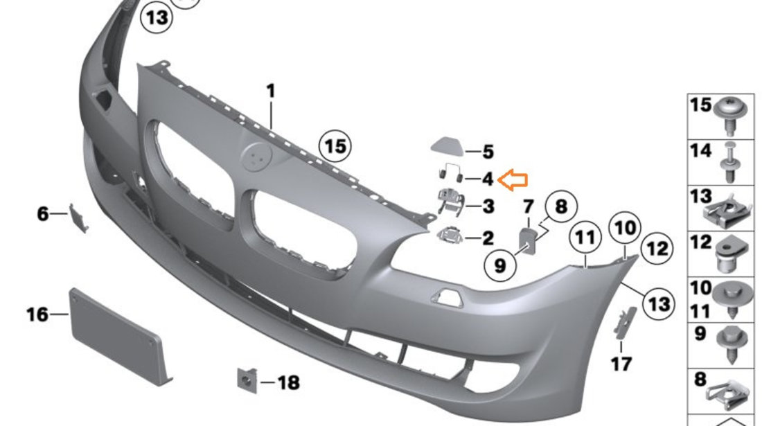 Arc Capac Spalator Far Oe Bmw 51117202885